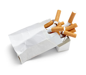 cigarette box smoking