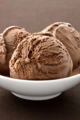 delicious gourmet chocolate ice cream
