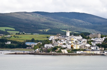 Fototapeta premium Castropol y la ría