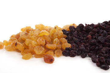 Raisins and currants