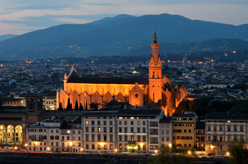 Fototapeta premium Basilica di Santa Croce (Holy Cross) Italy