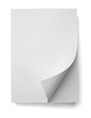 stack of papers with curl documents office business