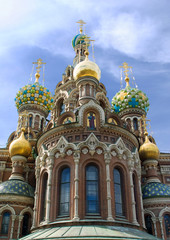 Fototapeta na wymiar Temple Spas-na-krovi. Rosja, Sankt Petersburg.