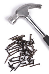 hammer and nails