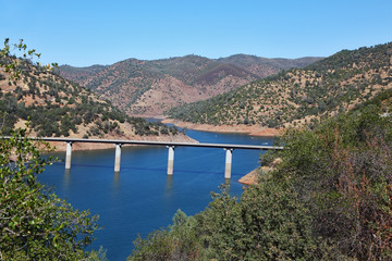 Azure waters of the Merced River