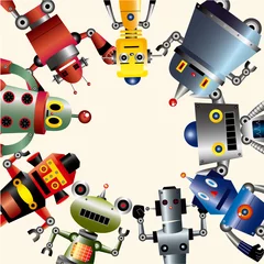 Photo sur Plexiglas Robots carte robotique.
