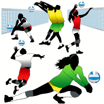 Volleyball set.02