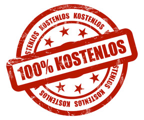 Sternen Stempel rot rt 100% KOSTENLOS
