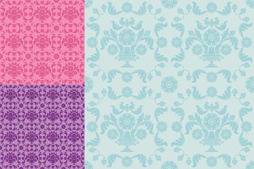 seamless pattern - ornamental background