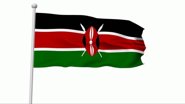 Fahne Kenia PAL