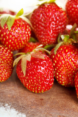 fresh strawberries