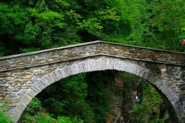 Schlucht mit Brücke 5