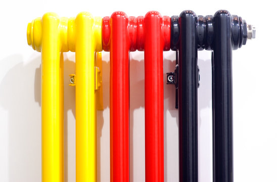 multicolour radiator