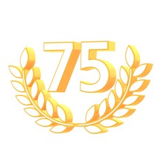 Obraz premium 75 years