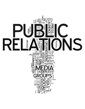 Word Cloud "Public Relations"
