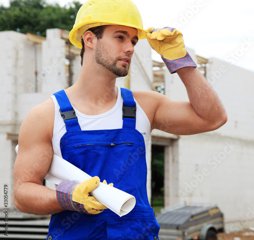 "Bauarbeiter auf Baustelle" Stockfotos und lizenzfreie Bilder auf