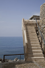 Fototapeta premium The scale and the sea