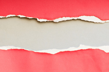 Torn paper with space for your message