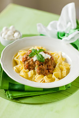 Pappardelle al ragù