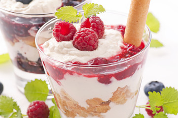 Himbeerdessert