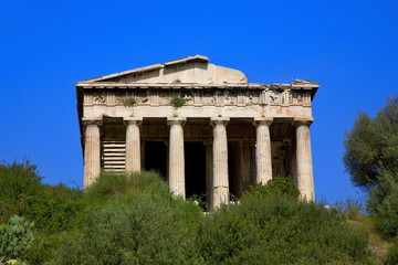 Fototapeta premium grèce; athènes; agora : theseion ou hephaisteion