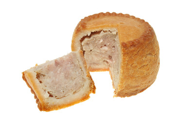 Pork pie closeup