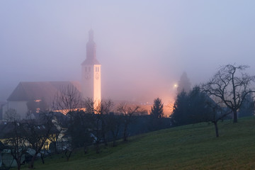 Seelbach im Nebel