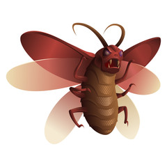 cartoon insect