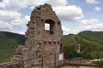 Castle Fleckenstein, Alsace, France
