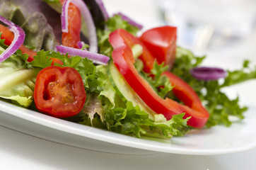 plate of salad