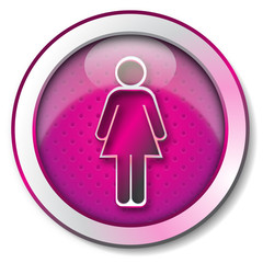 Symbol woman icon