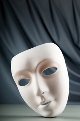 Masks with theatre concept
