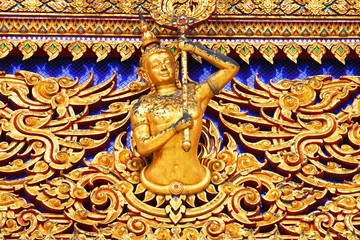 Temple in Bangkok, Thailand.