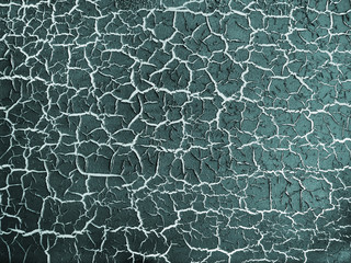 Texture of old paint with craquelure