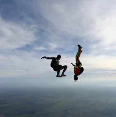 Deurstickers Skydiving photo © German Skydiver