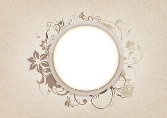 Cerchio Vintage Floreale