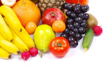 vegetables and fruits
