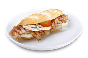 Bocadillo de bacon