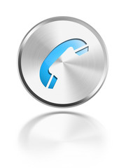 Button Contact Kontakt Hotline Phone