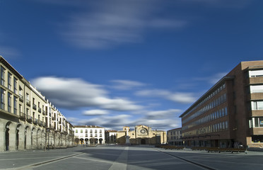 Plaza de Santa Teresa o "el grande" en Avila.