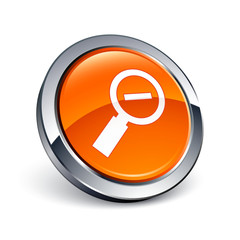 icône bouton internet loupe