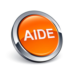 icône bouton internet aide