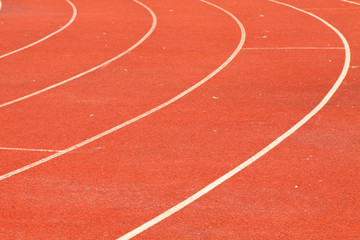 Fototapeta premium Running track for athletes