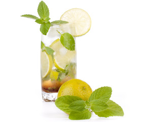 Mojito cocktail.