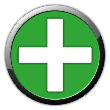 Plus Symbol Rundes Icon