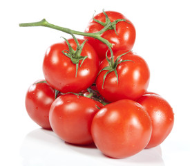 belles tomates empilées