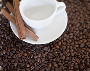 tasse de café cannelle
