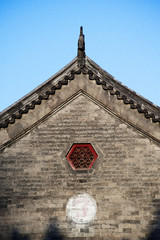 中国传统建筑布局特写