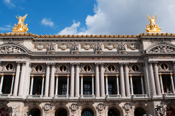 The Opera Garnier in paris France