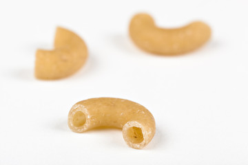 Dry macaroni pasta